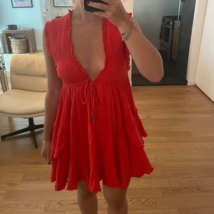 Free People red dress